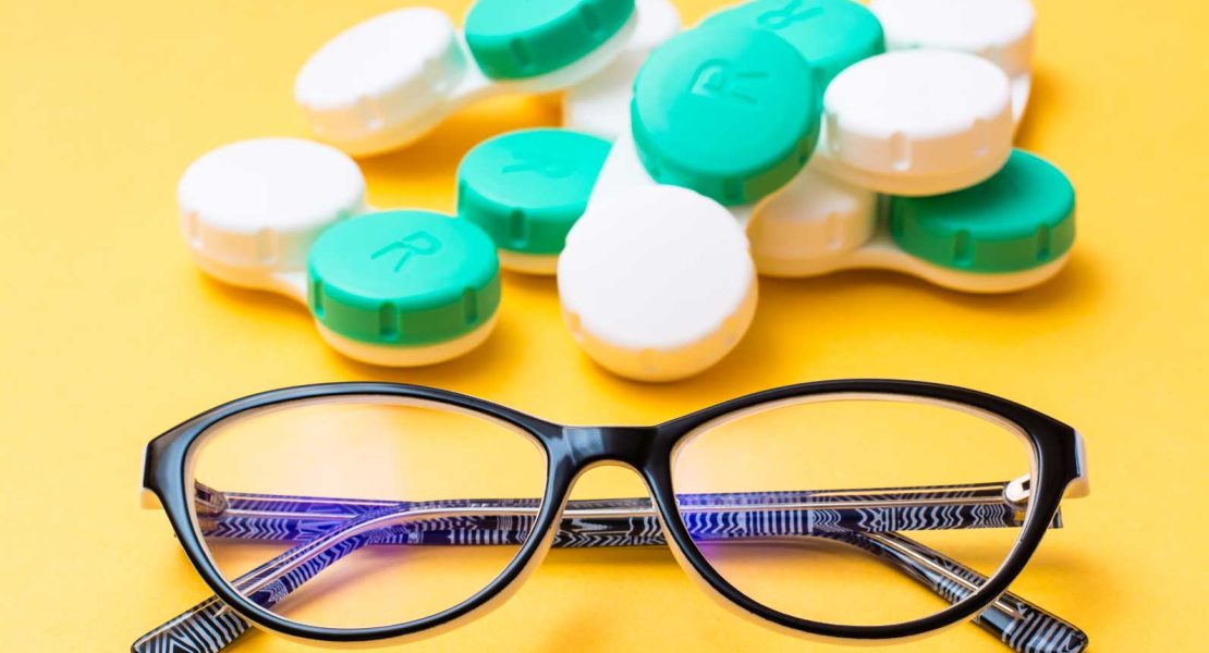 Gafas versus lentes de contacto